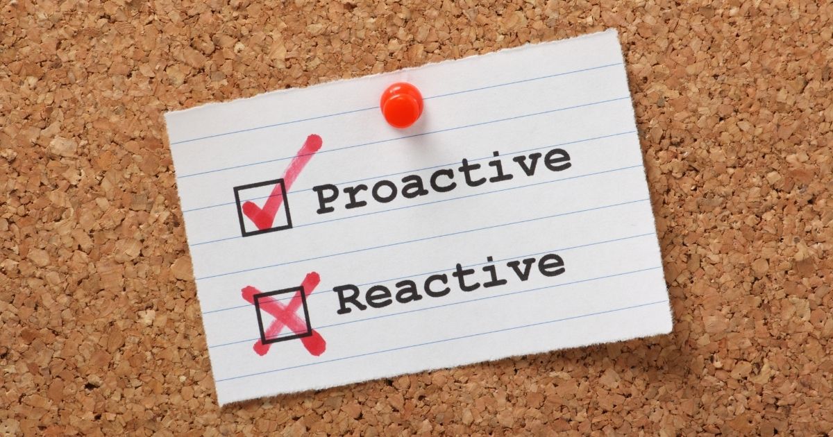 proactive vs reactive