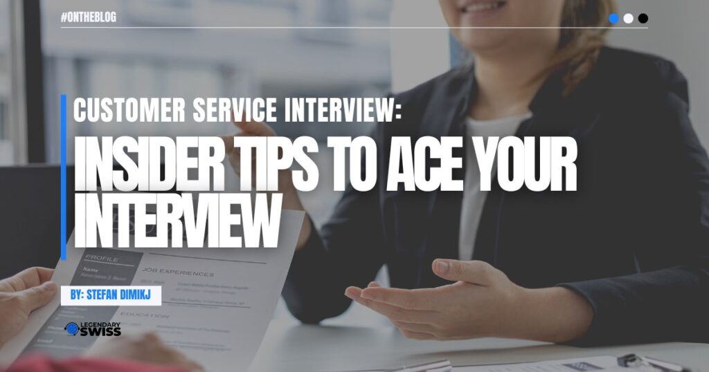 Customer Service Interview Insider Tips To Ace Your Interview